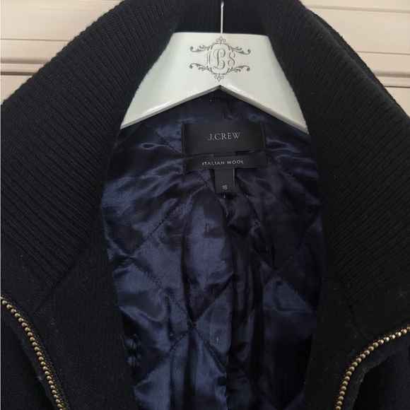 J. Crew Women's Black Wool Jacket - Picture 4 of 7